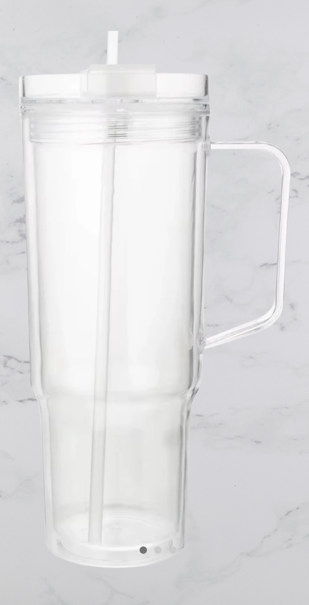 40oz Acryllic Tumbler with Handle