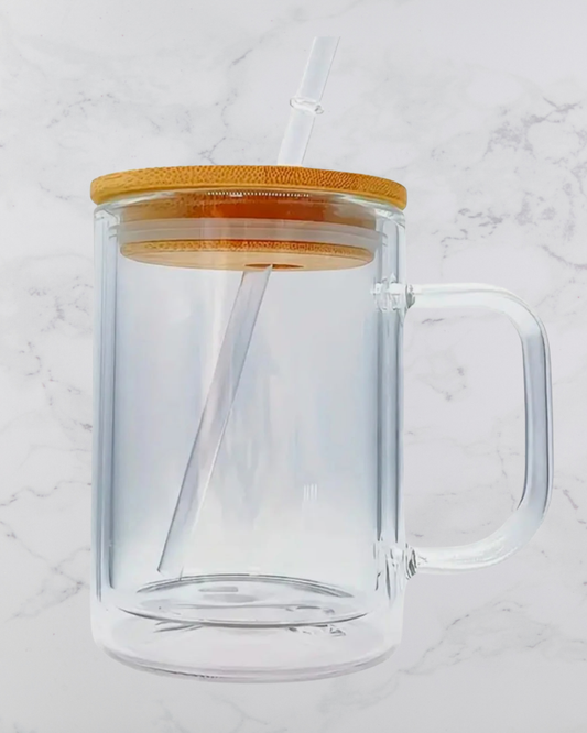 16oz Snowglobe with Handle