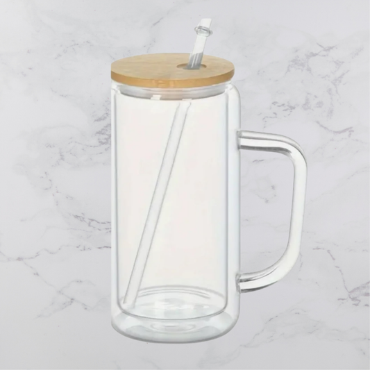 24oz Snowglobe with Handle
